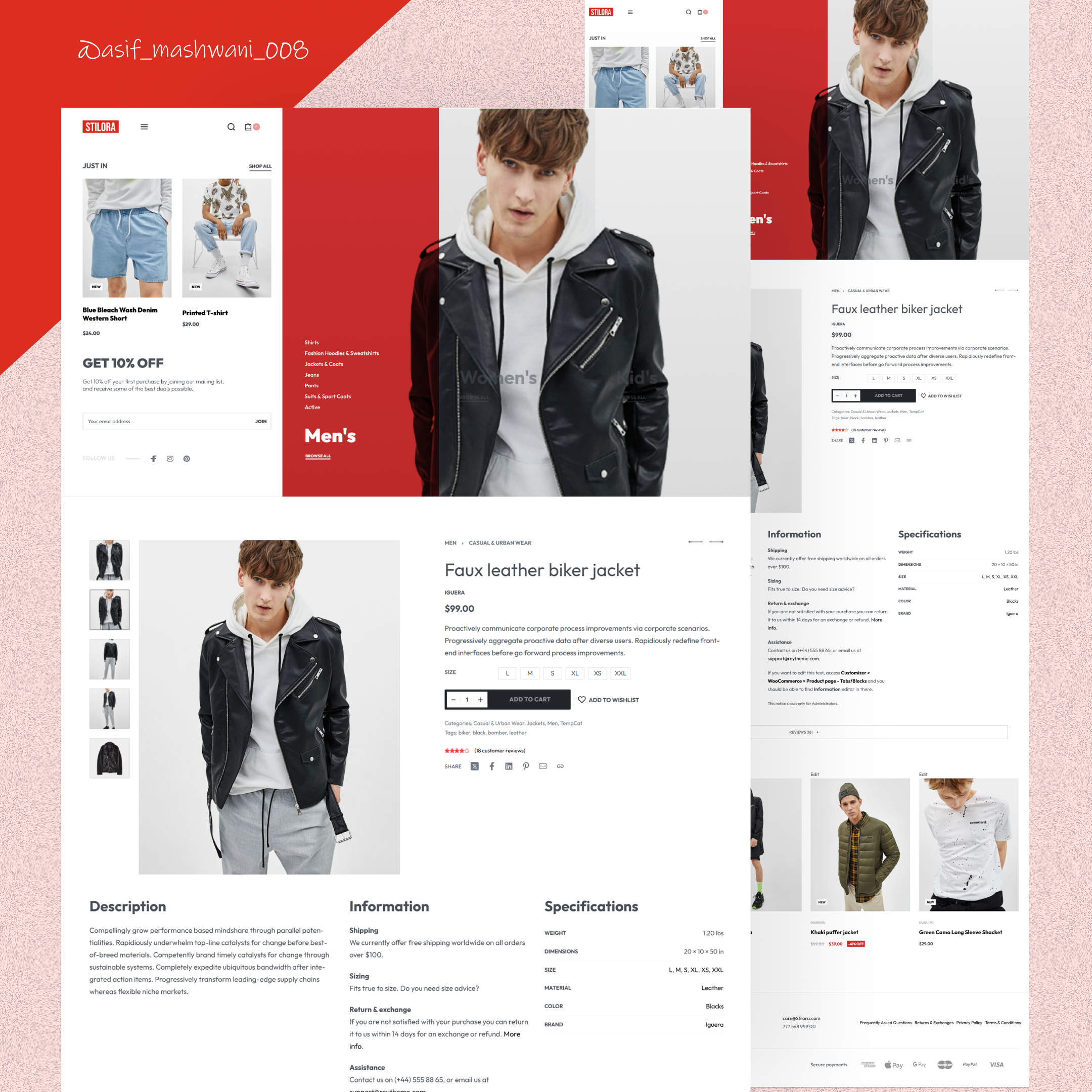 Fashion & Clothing Website