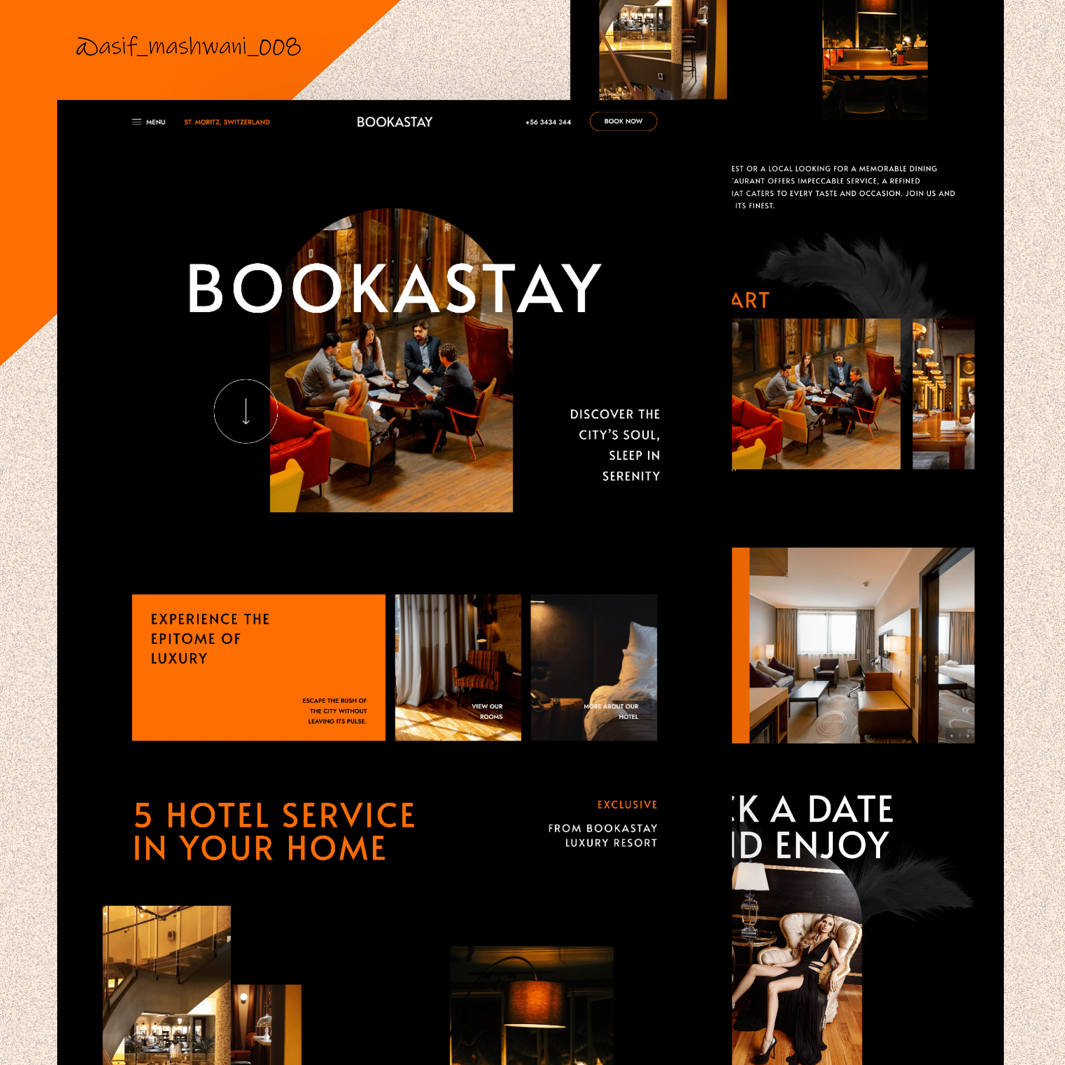 Apartment Website Design 