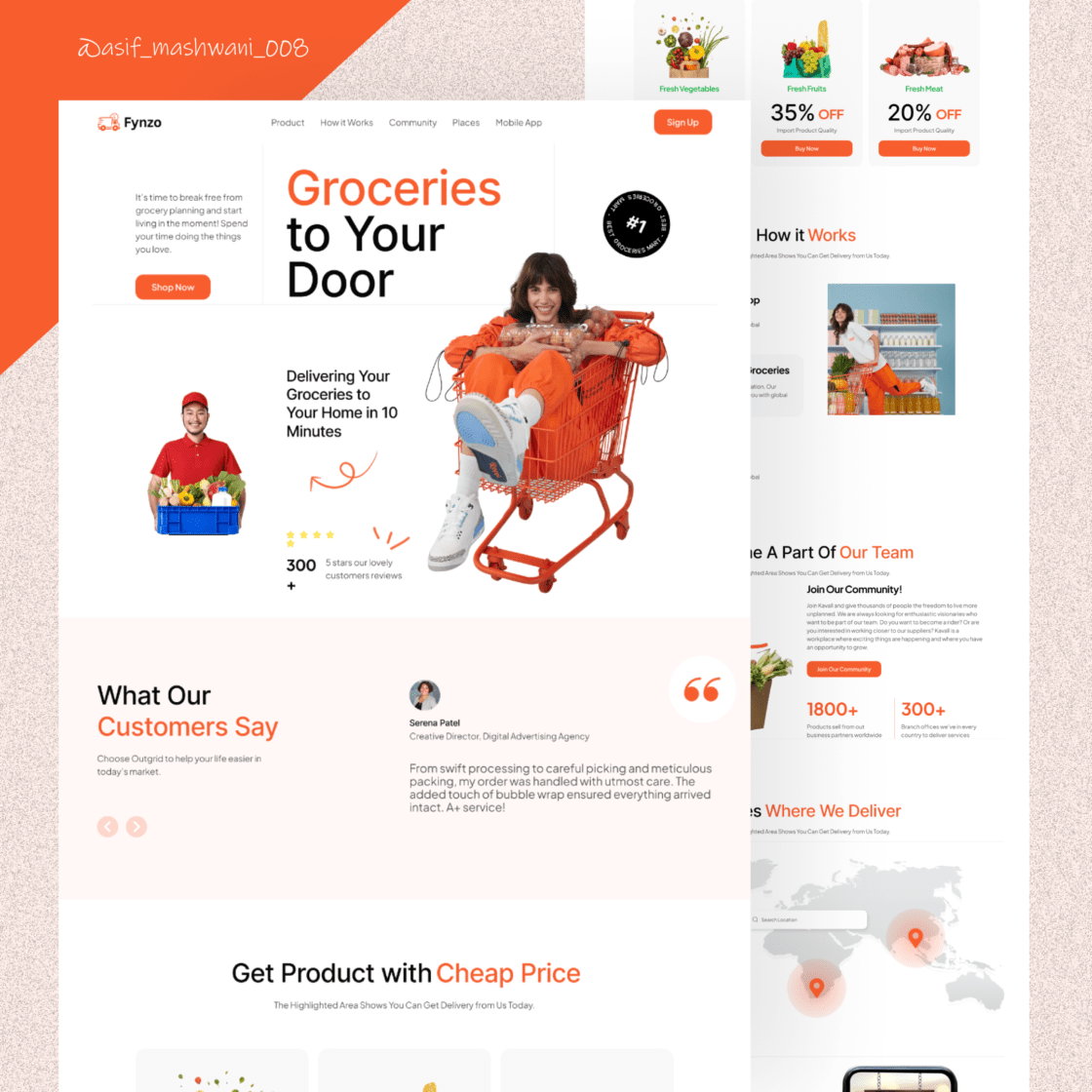 Delivery Service Website