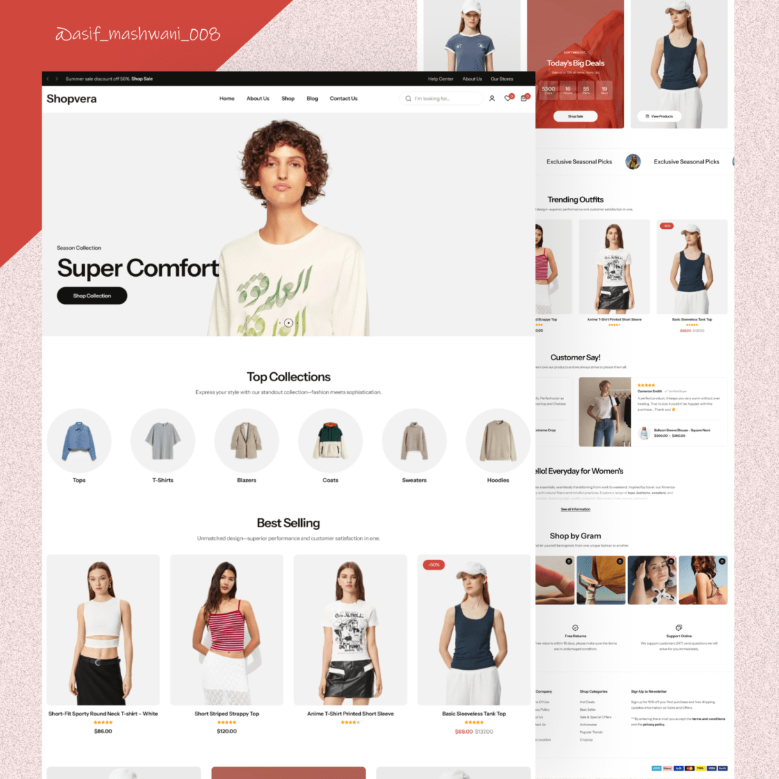 Fashion Clothing Website