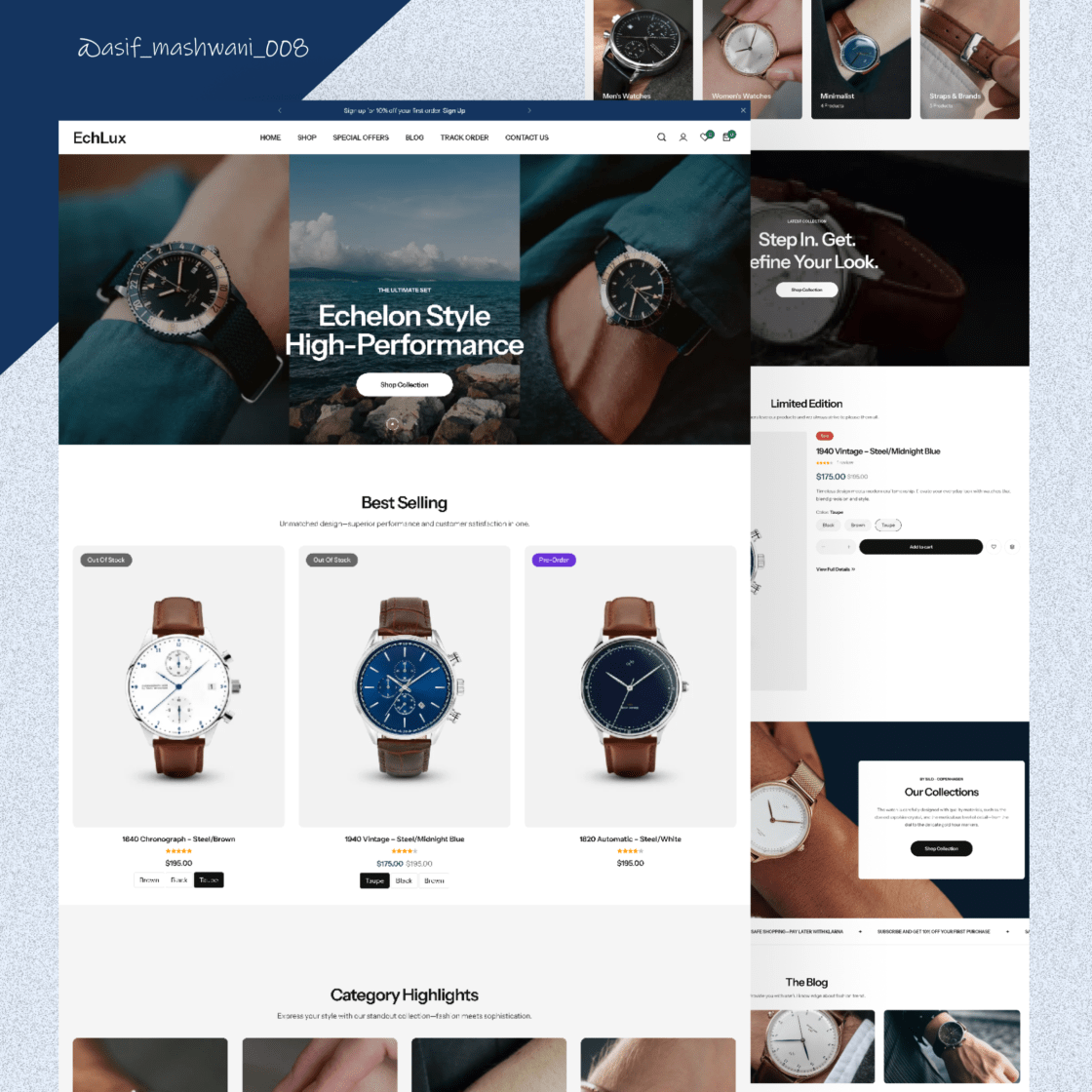 Luxury Watches Store